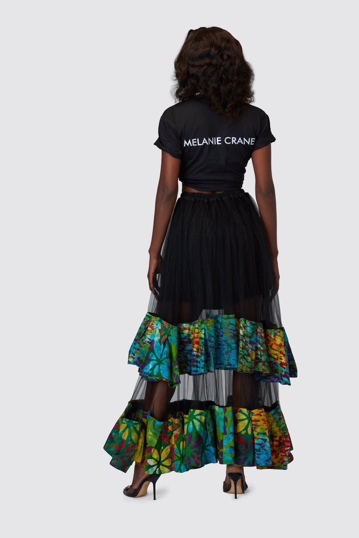 The Iris Skirt back view